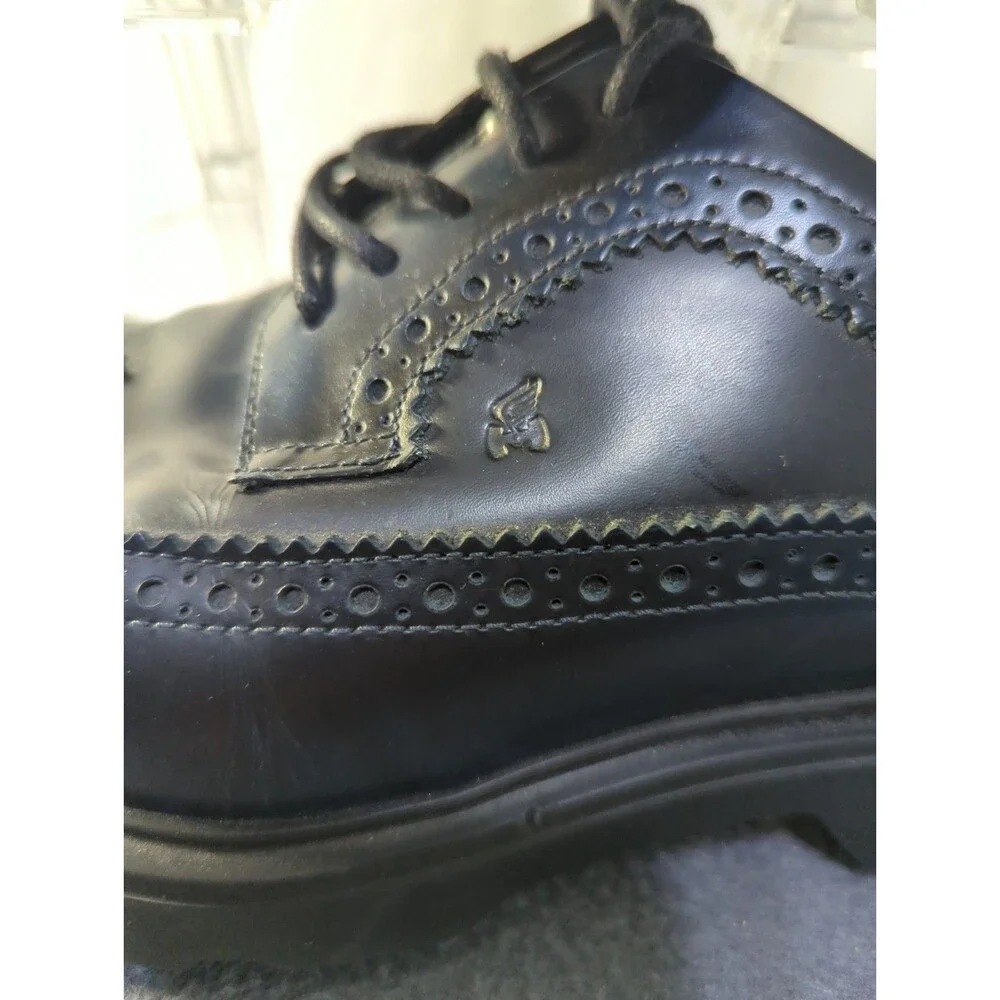 HOGAN by TODÂ´S Full Brogue Derby Dress Shoes - Blue  US 7.5